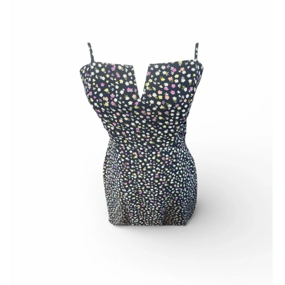Lola Grace‎ Floral Tie Strap Mini Dress